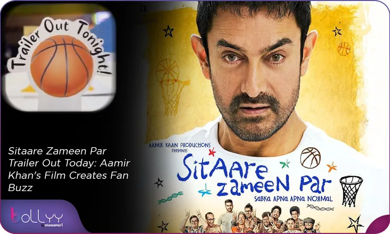 Sitaare Zameen Par Trailer Out Today Aamir Khan's Film Creates Fan Buzz