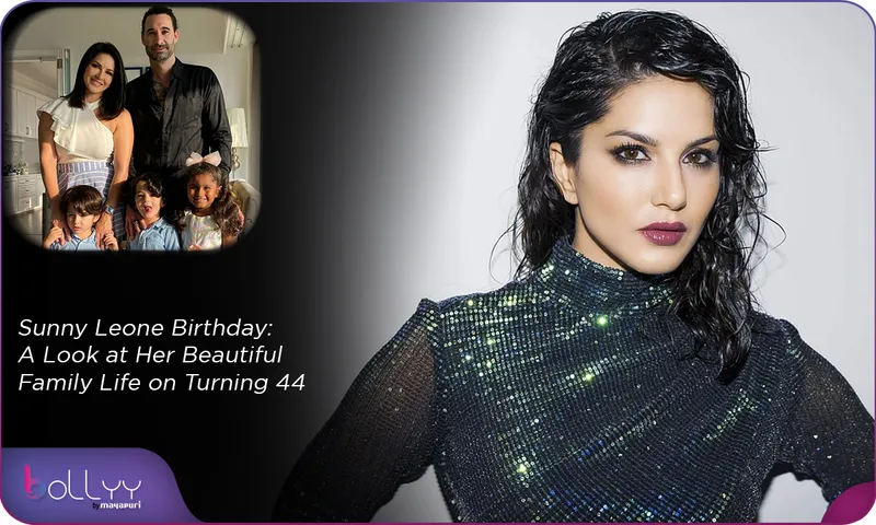 Sunny Leone Birthday A Look at Her Beautiful Family Life on Turning 44