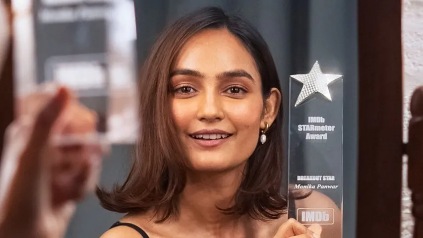 Monika Panwar receives IMDb STARmeter Award