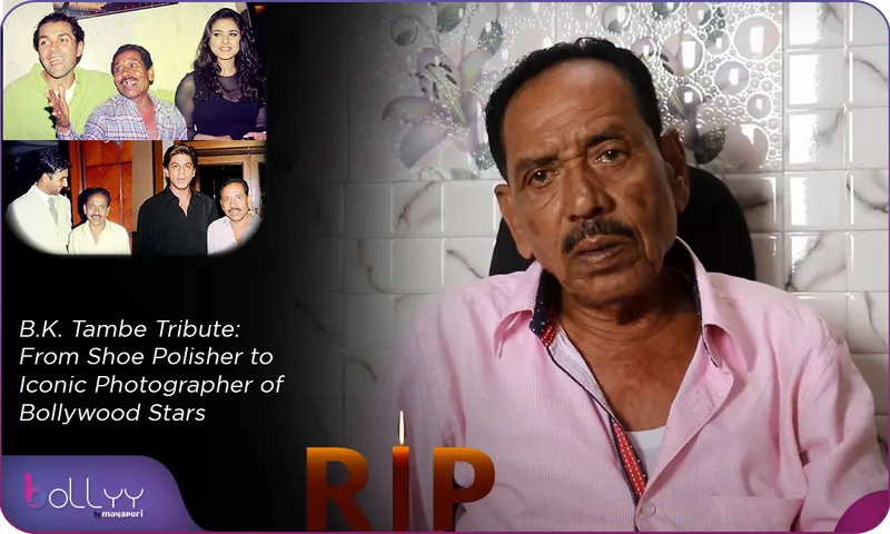 B.K. Tambe Tribute From Shoe Polisher to Iconic Photographer of Bollywood Stars