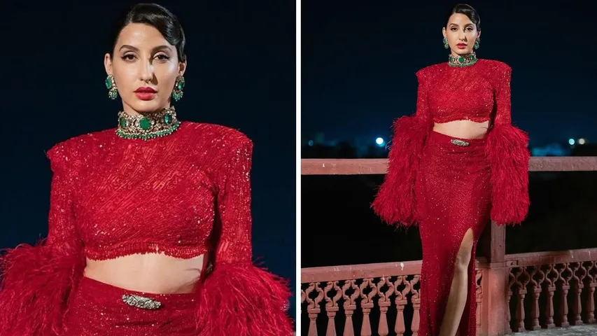 Nora Fatehi Tribute Shares Special Moment With Zeenat Aman in The Royals
