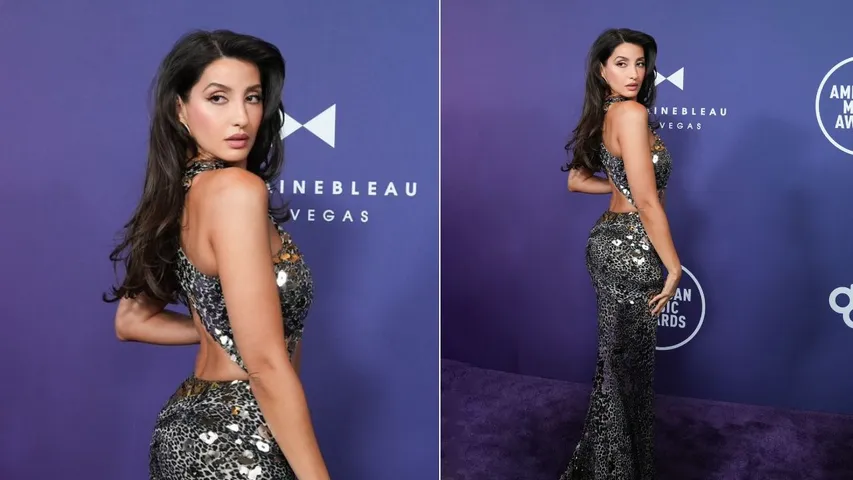 Nora Fatehi Dazzles at AMAs