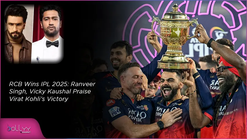 RCB Wins IPL 2025 Ranveer Singh, Vicky Kaushal Praise Virat Kohli’s Victory