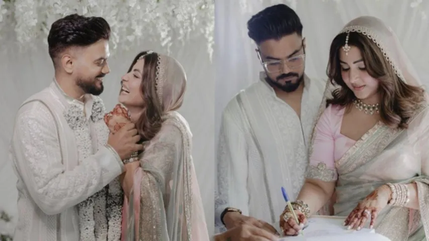 Hina Khan Wedding Emotional Video of Private Ceremony with Rocky Jaiswal Goes Viral