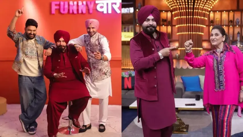 Navjot Singh Sidhu Returns to The Great Indian Kapil Show, Archana Reacts