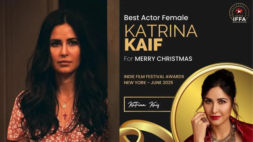 Katrina Kaif Wins Best Actress for Merry Christmas at Indie Film Fest New York