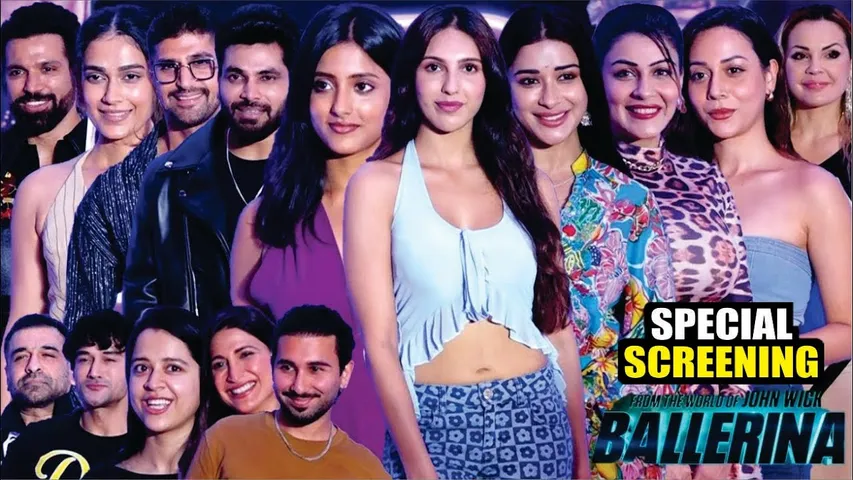 Ballerina Special Screening Huma Qureshi, Patralekha & Others Grace Event