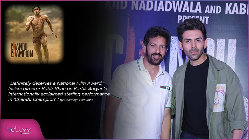 director Kabir Khan on Kartik Aaryan’s internationally acclaimed sterling performance in 'Chandu Champion'