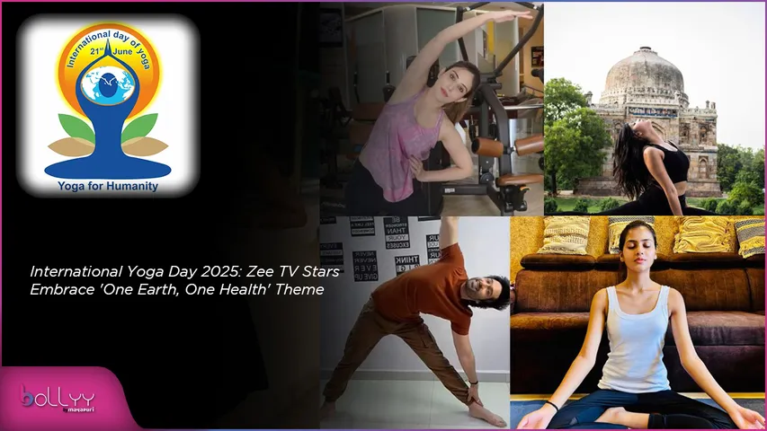 International Yoga Day 2025 Zee TV Stars Embrace 'One Earth, One Health' Theme