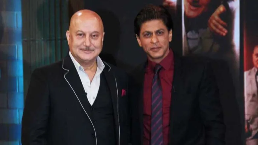 Shah Rukh Khan Praises, Sends Special Message to Anupam Kher