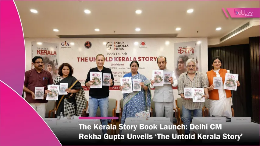 The Kerala Story Book Launch Delhi CM Rekha Gupta Unveils ‘The Untold Kerala Story’