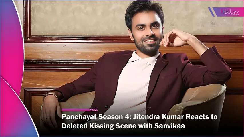 Panchayat Season 4 Jitendra Kumar Reacts to Deleted Kissing Scene with Sanvikaa