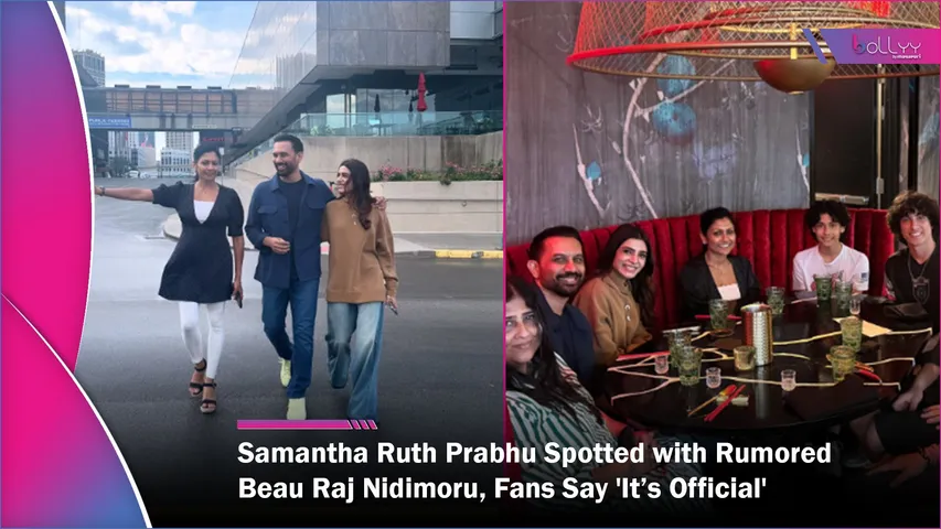 Samantha Ruth Prabhu Spotted with Rumored Beau Raj Nidimoru, Fans Say 'It’s Official'