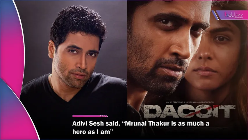 Adivi Sesh said, “Mrunal Thakur is as much a hero as I am”