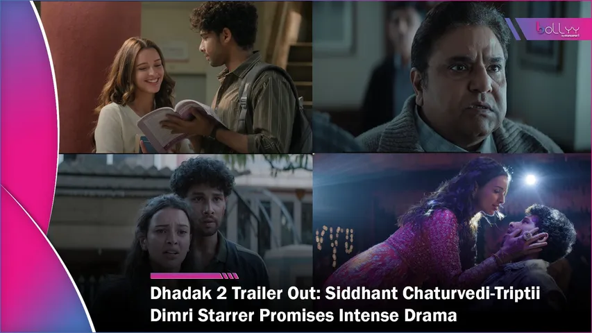 Dhadak 2 Trailer Out Siddhant Chaturvedi-Triptii Dimri Starrer Promises Intense Drama