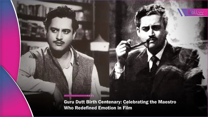 Guru Dutt Birth Centenary Celebrating the Maestro Who Redefined Emotion in Film