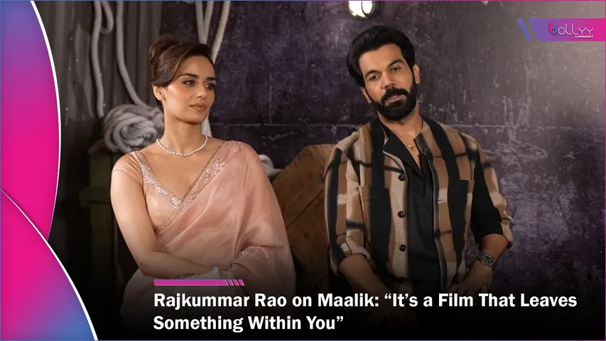 Rajkummar Rao on Maalik “It’s a Film That Leaves Something Within You”