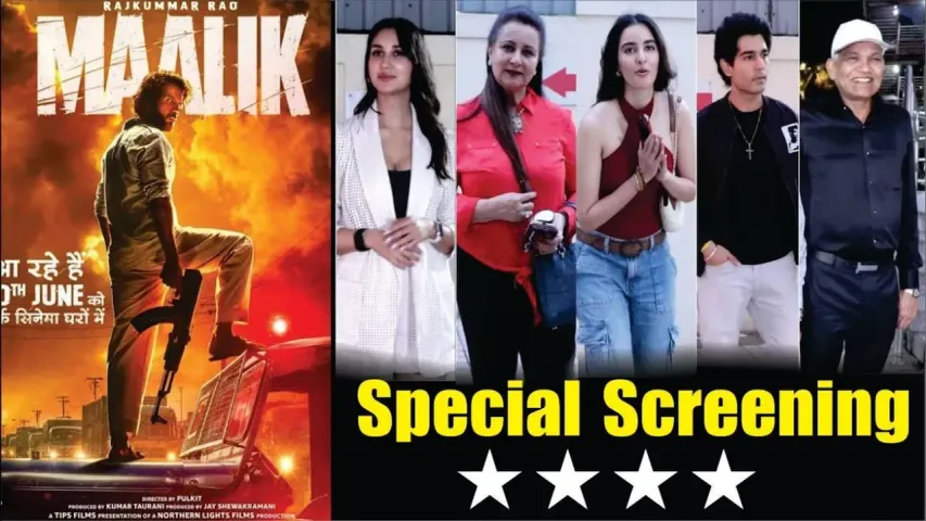 Maalik Screening Poonam Dhillon, Nikita Dutta & More Grace Star-Studded Night