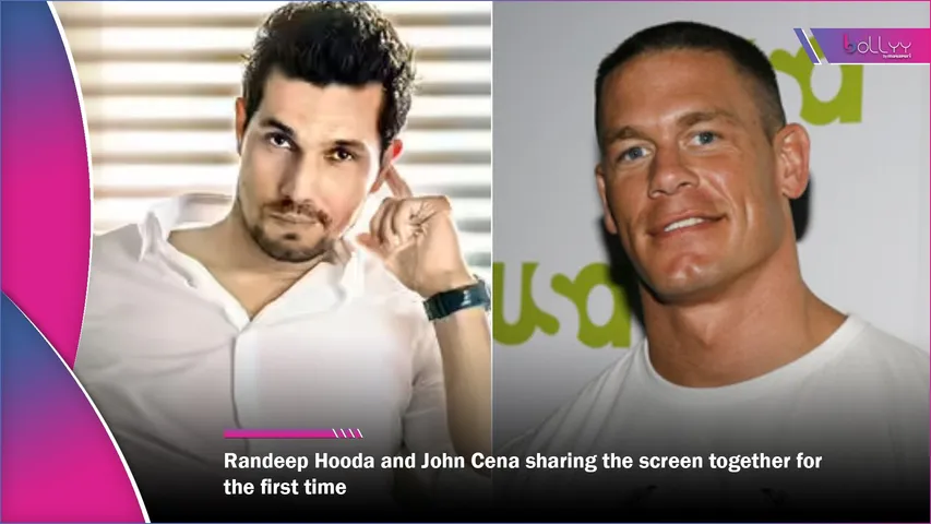 Randeep Hooda and John Cena sharing the screen together for the first time