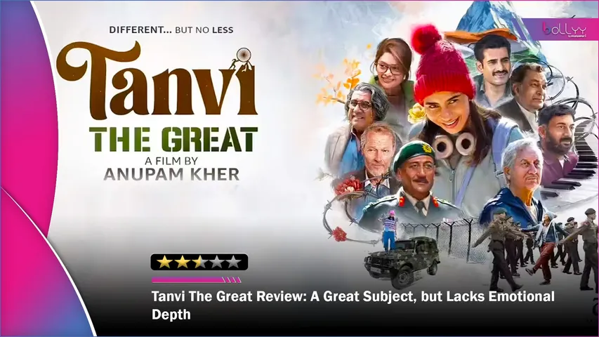 Tanvi The Great Review A Great Subject