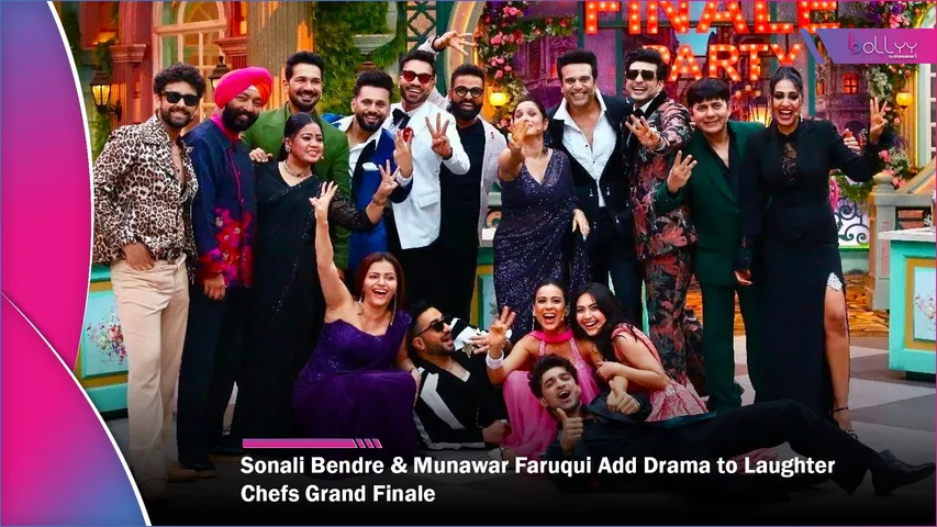 Sonali Bendre & Munawar Faruqui Add Drama to Laughter Chefs Grand Finale