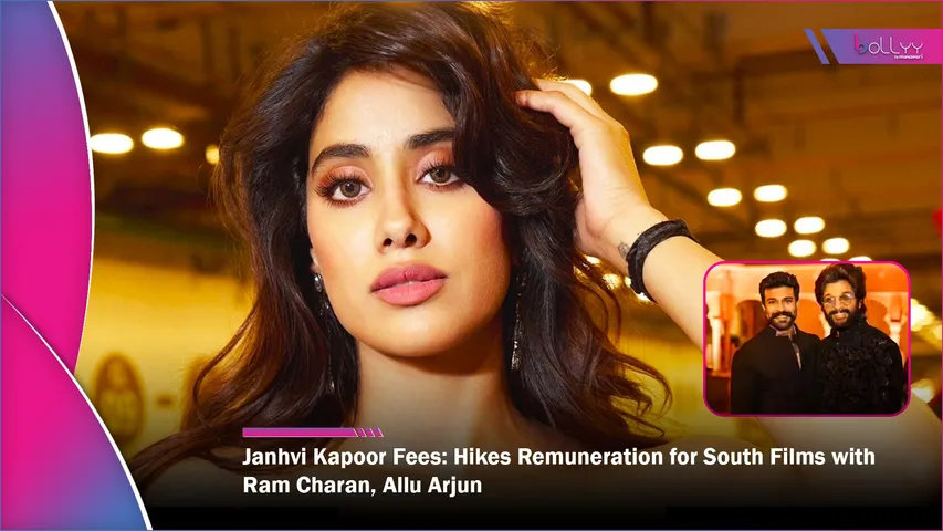 Janhvi Kapoor Fees Hikes Remuneration for South Films with Ram Charan, Allu Arjun