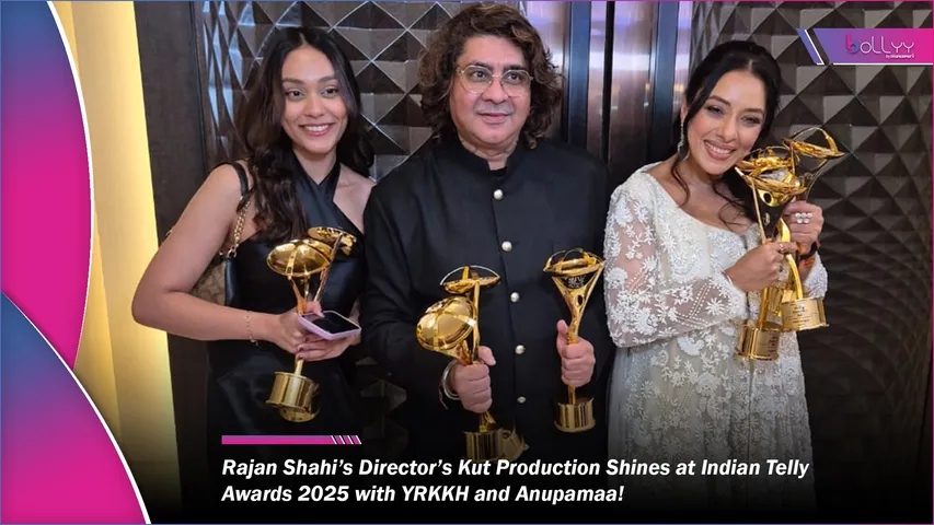 Rajan Shahi’s Director’s Kut Production Shines at Indian Telly Awards 2025 with YRKKH and Anupamaa!