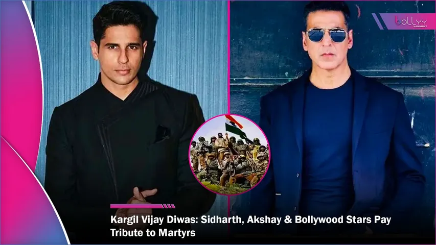 Kargil Vijay Diwas Sidharth, Akshay & Bollywood Stars Pay Tribute to Martyrs