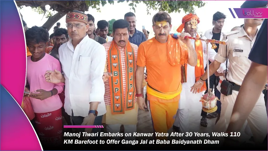 Manoj Tiwari Embarks on Kanwar Yatra After 30 Years