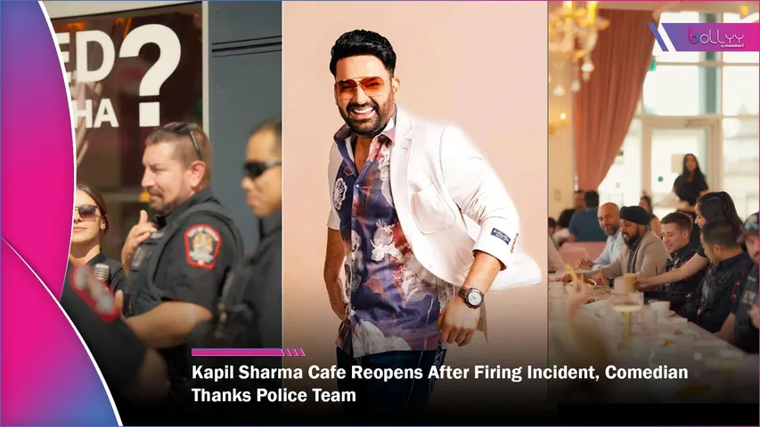 Kapil Sharma Cafe Reopens After Firing Incident