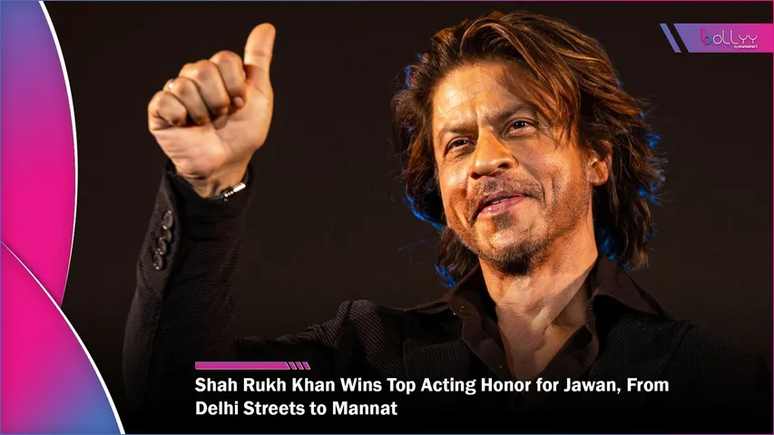 Shah Rukh Khan Wins Top Acting Honor for Jawan