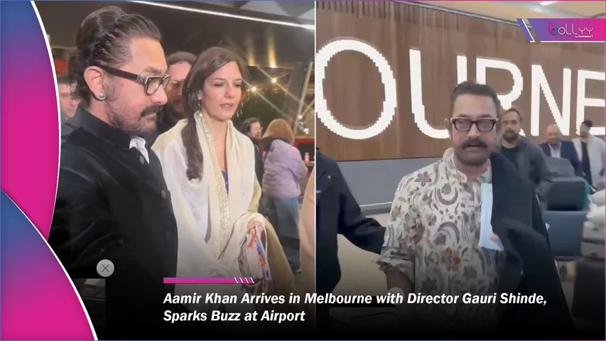 Aamir Khan Arrives in Melbourne with Director Gauri Shinde (2)