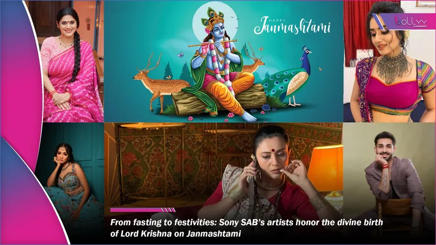 Sony SAB’s artists honor the divine birth of Lord Krishna on Janmashtami