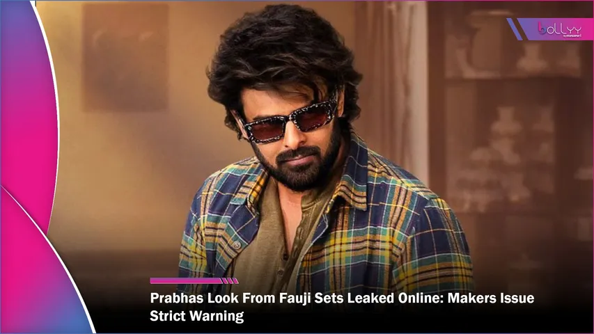 Prabhas Look From Fauji Sets Leaked Online