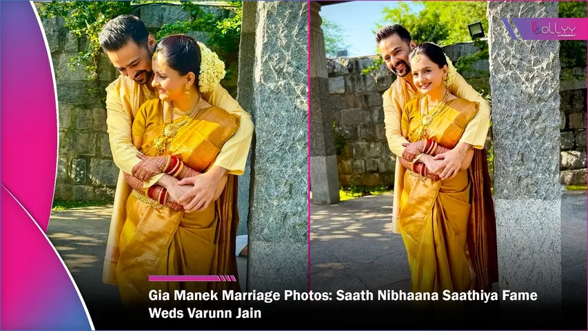 Gia Manek Marriage Photos