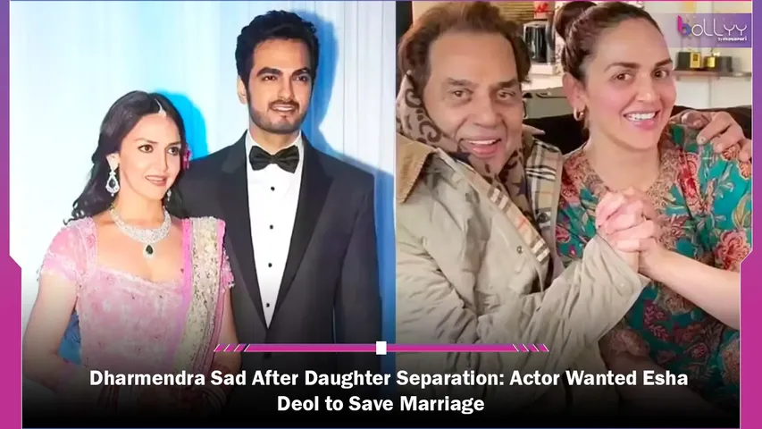 Dharmendra Sad After Daughter Separation