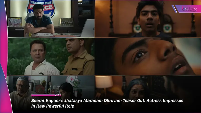 Seerat Kapoor’s Jhatasya Maranam Dhruvam Teaser