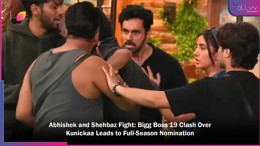 Abhishek and Shehbaz Fight