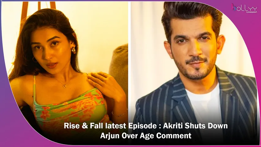 Rise & Fall latest Episode  Akriti Shuts Down Arjun Over Age Comment