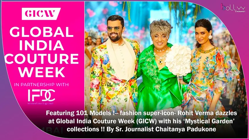 Rohit Verma dazzles at Global India Couture Week