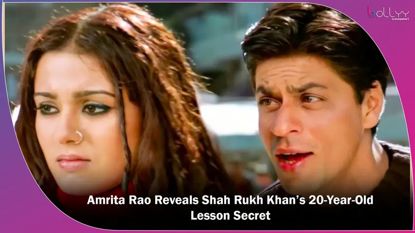 Amrita Rao Reveals Shah Rukh Khan’s 20-Year-Old Lesson Secret