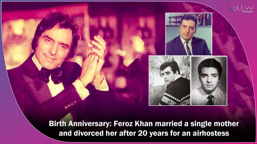 Feroz Khan married a single mothe