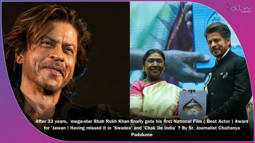 Shah Rukh Khan National Film Award Best Actor