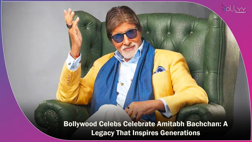 Bollywood Celebs Celebrate Amitabh Bachchan