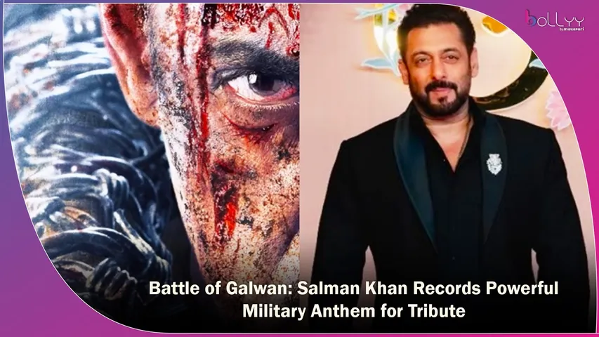 Battle of Galwan Salman Khan Records Powerful Military Anthem for Tribute