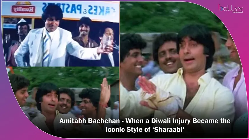 Amitabh Bachchan - When a Diwali Injury Became the Iconic Style of ‘Sharaabi’