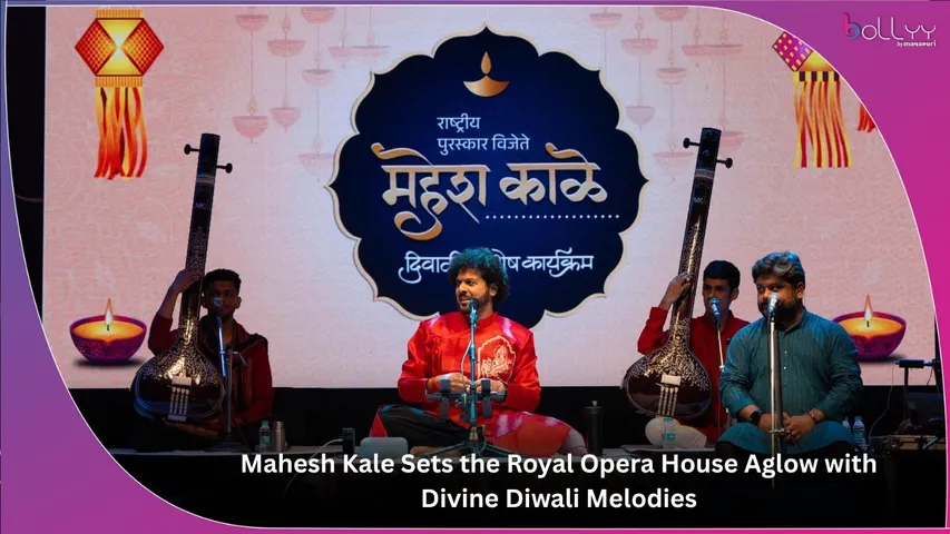 Mahesh Kale Sets the Royal Opera House