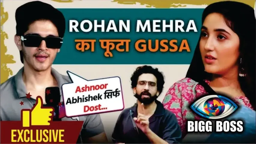 Rohan Mehra Supports Ashnoor Kaur in Bigg Boss
