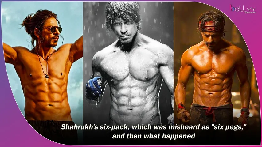 Shahrukh's six-pack