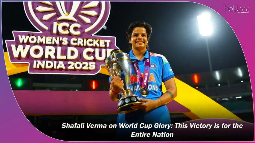 Shafali Verma on World Cup Glory